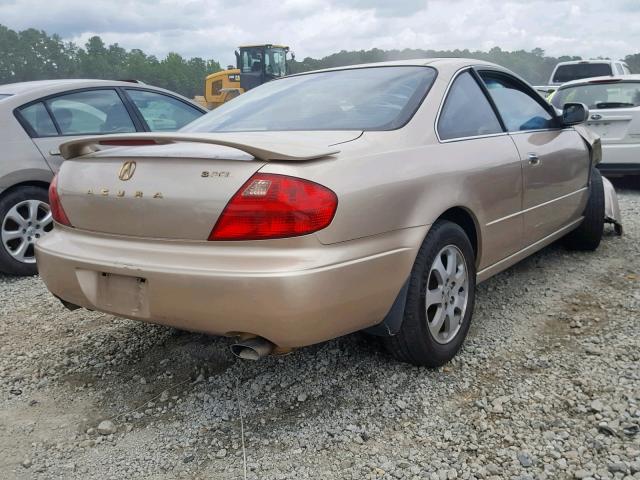 19UYA42461A029667 - 2001 ACURA 3.2CL GOLD photo 4