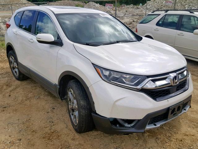 2HKRW2H83HH604264 - 2017 HONDA CR-V EXL WHITE photo 1