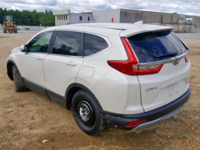 2HKRW2H83HH604264 - 2017 HONDA CR-V EXL WHITE photo 3