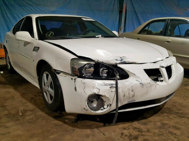 2G2WP552X71159608 - 2007 PONTIAC GRAND PRIX WHITE photo 1