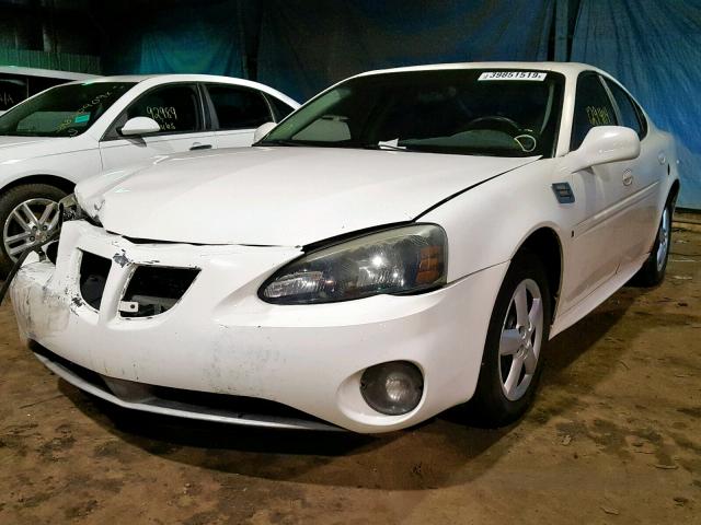 2G2WP552X71159608 - 2007 PONTIAC GRAND PRIX WHITE photo 2