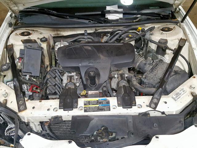 2G2WP552X71159608 - 2007 PONTIAC GRAND PRIX WHITE photo 7