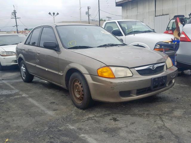 JM1BJ2225X0137168 - 1999 MAZDA PROTEGE DX BEIGE photo 1