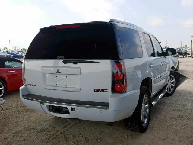 1GKFK63807J165452 - 2007 GMC YUKON DENA WHITE photo 4