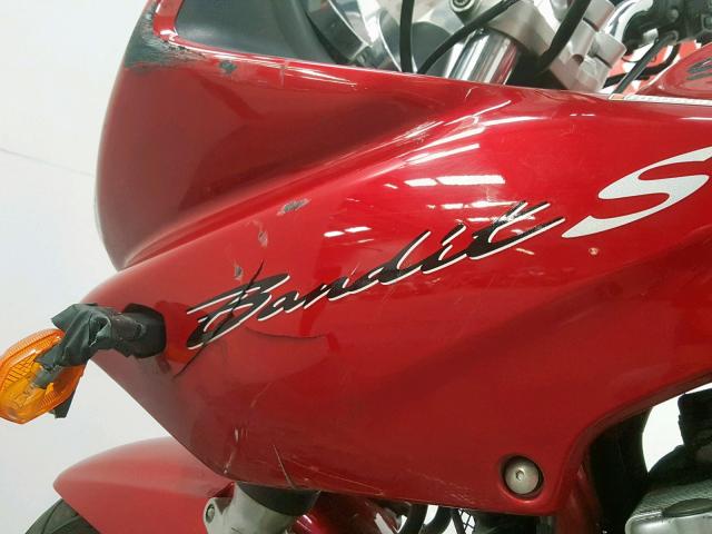 JS1GN7AA712100497 - 2001 SUZUKI GSF600 S RED photo 10