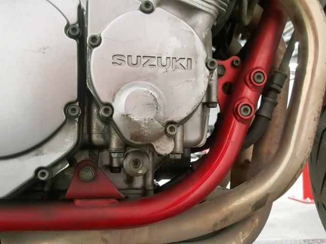 JS1GN7AA712100497 - 2001 SUZUKI GSF600 S RED photo 13