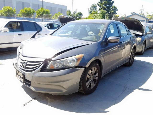 1HGCP2F48BA035673 - 2011 HONDA ACCORD LXP GRAY photo 2