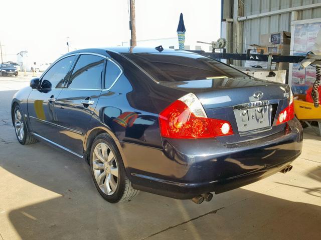 JNKAY01EX7M306521 - 2007 INFINITI M35 BASE BLUE photo 3