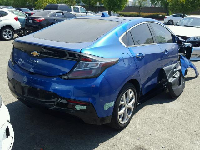 1G1RD6S58HU217364 - 2017 CHEVROLET VOLT PREMI BLUE photo 4