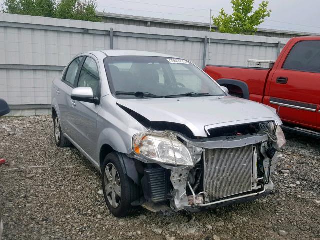 KL1TD5DE0BB127477 - 2011 CHEVROLET AVEO LS SILVER photo 1