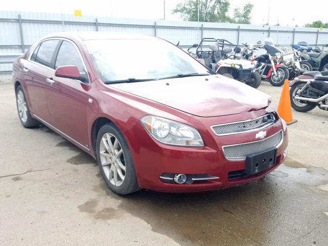 1G1ZK57728F276277 - 2008 CHEVROLET MALIBU LTZ ბურგუნდია ფოტო 1
