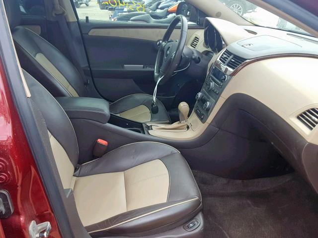 1G1ZK57728F276277 - 2008 CHEVROLET MALIBU LTZ ბურგუნდია ფოტო 5