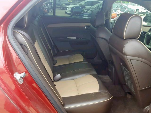 1G1ZK57728F276277 - 2008 CHEVROLET MALIBU LTZ ბურგუნდია ფოტო 6
