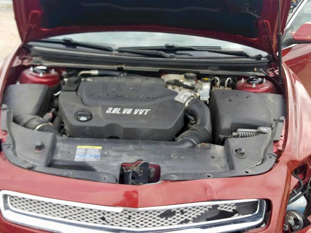 1G1ZK57728F276277 - 2008 CHEVROLET MALIBU LTZ ბურგუნდია ფოტო 7