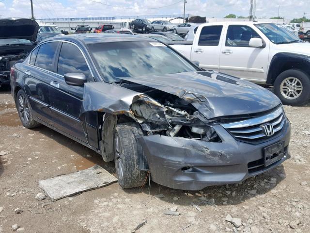 1HGCP3F84BA003196 - 2011 HONDA ACCORD EXL GRAY photo 1