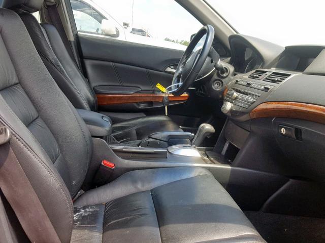 1HGCP3F84BA003196 - 2011 HONDA ACCORD EXL GRAY photo 5