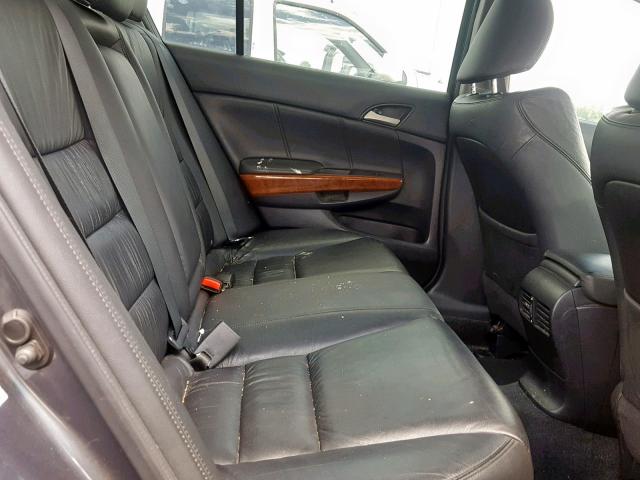 1HGCP3F84BA003196 - 2011 HONDA ACCORD EXL GRAY photo 6