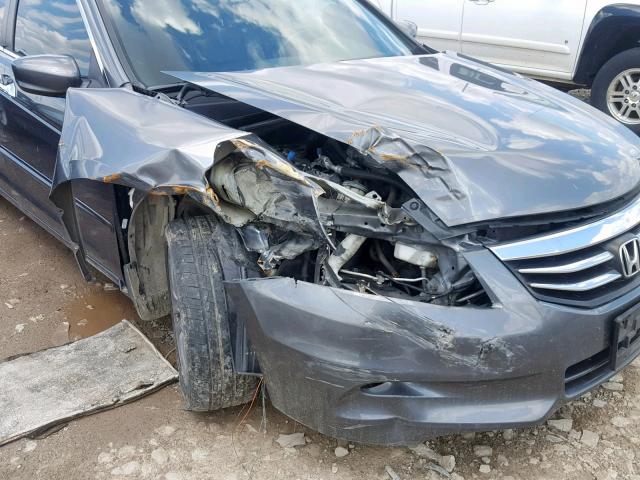 1HGCP3F84BA003196 - 2011 HONDA ACCORD EXL GRAY photo 9