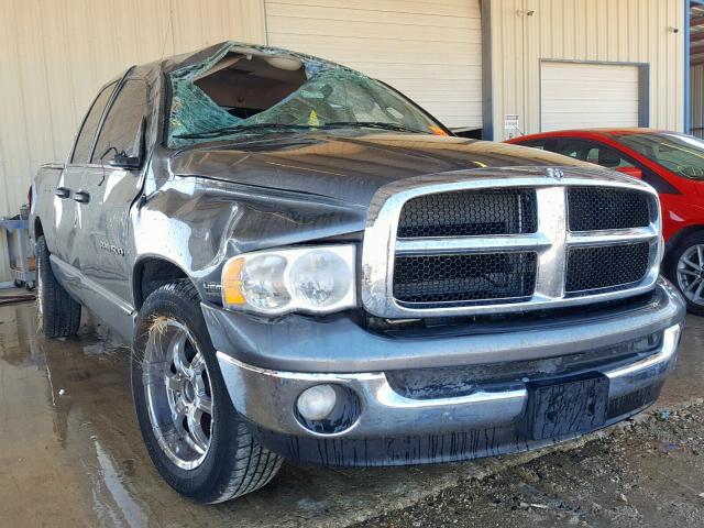 1D7HA18D65S301211 - 2005 DODGE RAM 1500 S GRAY photo 1