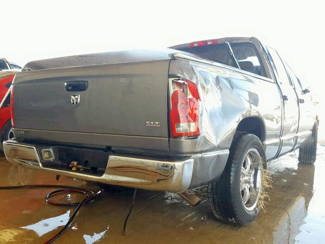 1D7HA18D65S301211 - 2005 DODGE RAM 1500 S GRAY photo 4