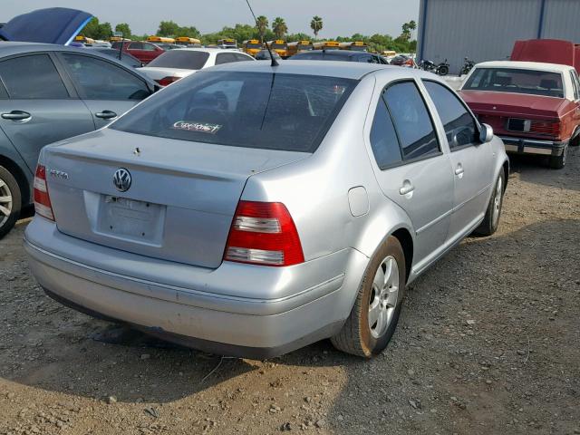 3VWSK69M34M015801 - 2004 VOLKSWAGEN JETTA GLS SILVER photo 4