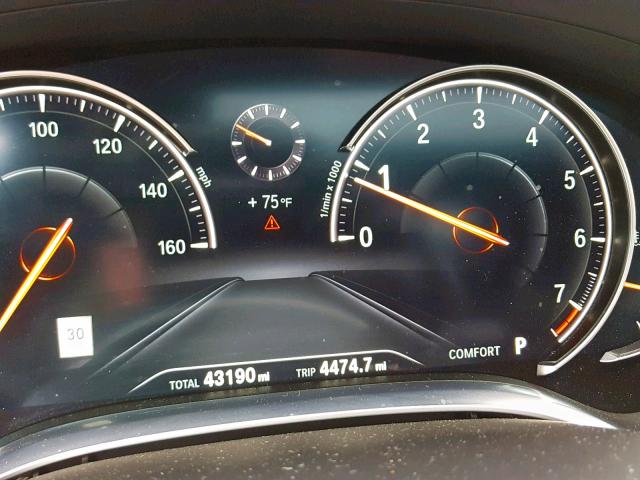 WBA7F2C51GG418789 - 2016 BMW 750 XI GRAY photo 8