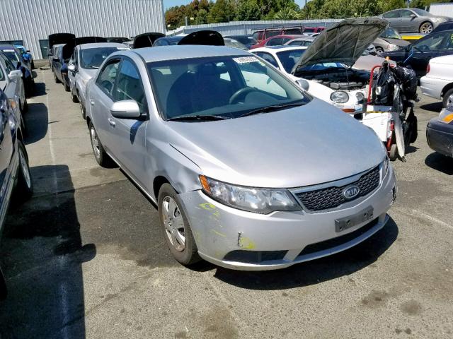 KNAFU4A22C5630550 - 2012 KIA FORTE EX SILVER photo 1