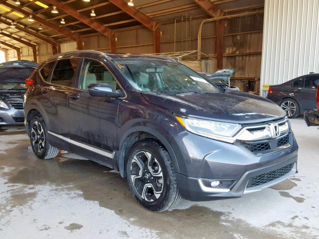 5J6RW1H95HL016245 - 2017 HONDA CR-V TOURI GRAY photo 1