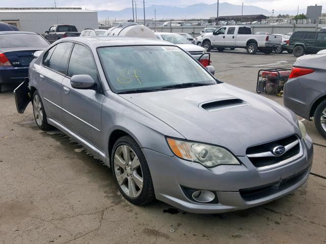 4S3BL676184212357 - 2008 SUBARU LEGACY GT GRAY photo 1