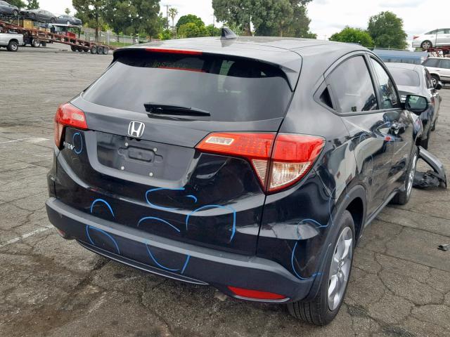 3CZRU5H56GM715231 - 2016 HONDA HR-V EX BLACK photo 4