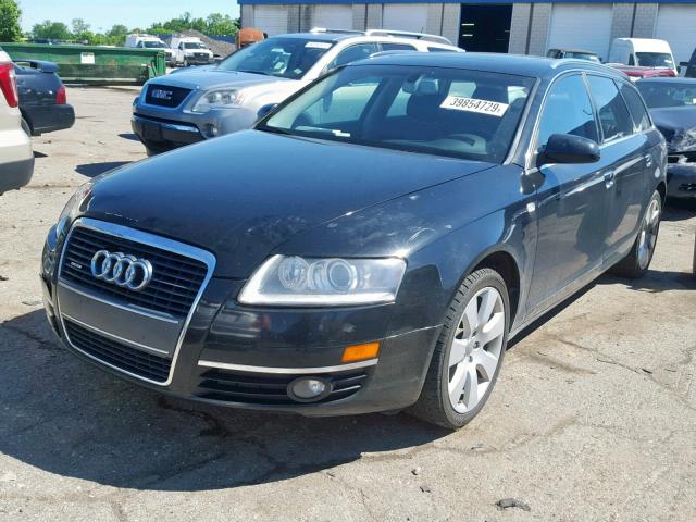 WAUKH74F96N080285 - 2006 AUDI A6 AVANT Q BLACK photo 2