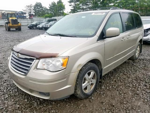 2A8HR54P58R148653 - 2008 CHRYSLER TOWN & COU 棕色 照片 2