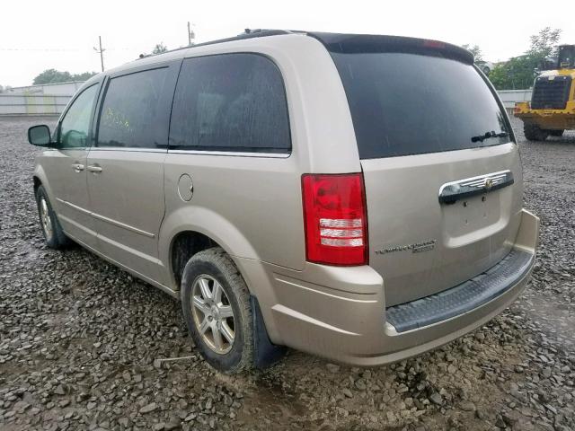 2A8HR54P58R148653 - 2008 CHRYSLER TOWN & COU 棕色 照片 3