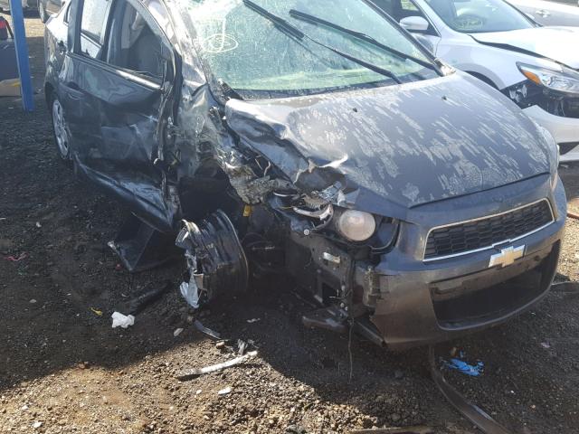 1G1JA5SH2G4178909 - 2016 CHEVROLET SONIC LS 灰色 照片 9