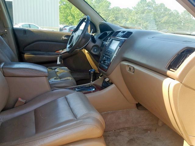 2HNYD18713H512522 - 2003 ACURA MDX TOURIN BLUE photo 5