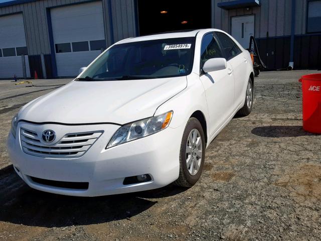 4T1BE46K17U663182 - 2007 TOYOTA CAMRY NEW WHITE photo 2