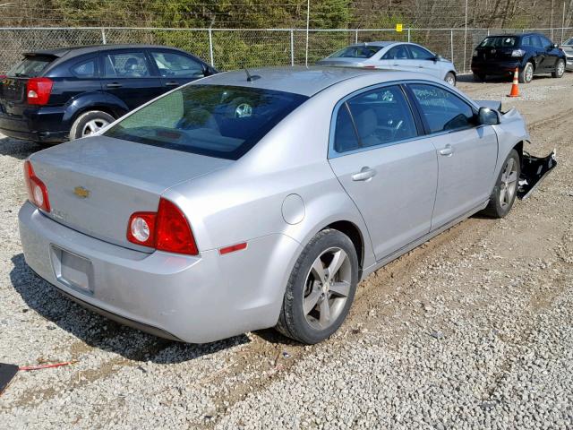 1G1ZC5E16BF119936 - 2011 CHEVROLET MALIBU 1LT ვერცხლისფერი ფოტო 4
