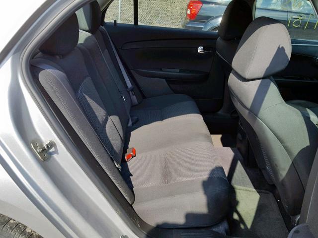 1G1ZC5E16BF119936 - 2011 CHEVROLET MALIBU 1LT ვერცხლისფერი ფოტო 6