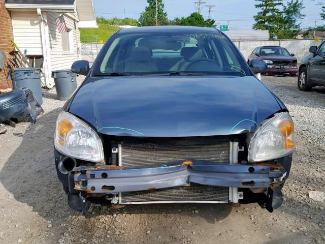 1G1AL55F277387117 - 2007 CHEVROLET COBALT LT BLUE photo 9