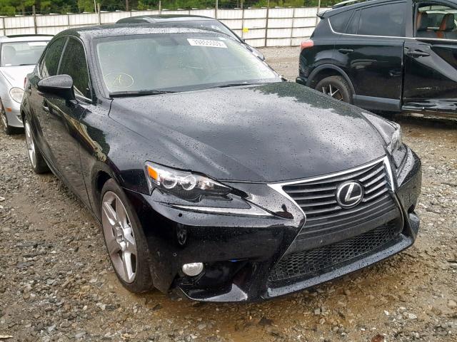 JTHBE1D21E5002568 - 2014 LEXUS IS 350 BLACK photo 1