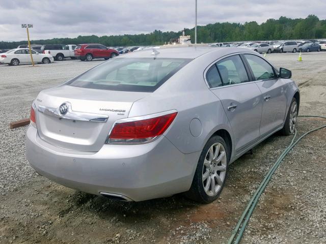 1G4GE5EV0AF301010 - 2010 BUICK LACROSSE C SILVER photo 4