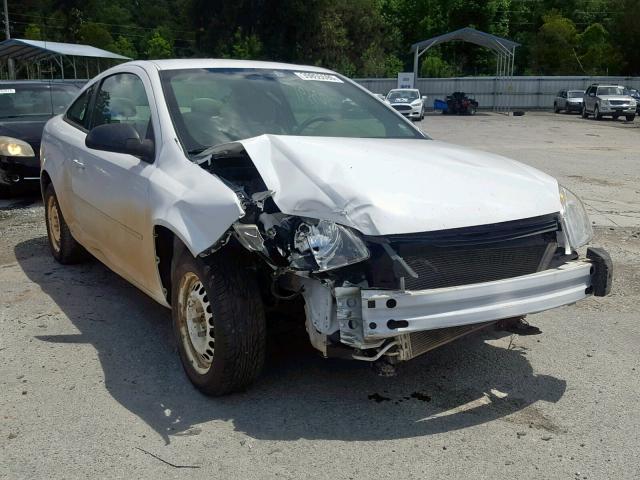 1G1AK12F257641552 - 2005 CHEVROLET COBALT WHITE photo 1