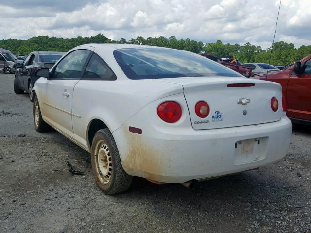 1G1AK12F257641552 - 2005 CHEVROLET COBALT WHITE photo 3