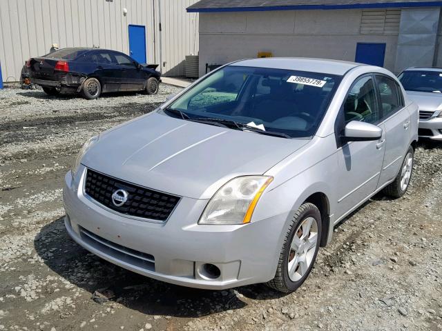 3N1AB61E38L638644 - 2008 NISSAN SENTRA 2.0 SILVER photo 2