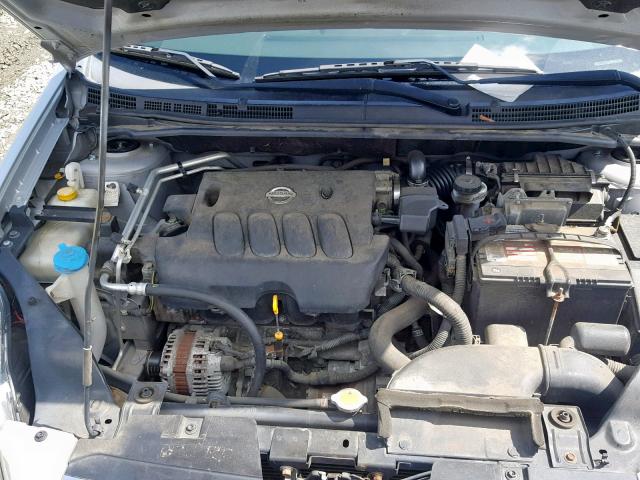 3N1AB61E38L638644 - 2008 NISSAN SENTRA 2.0 SILVER photo 7