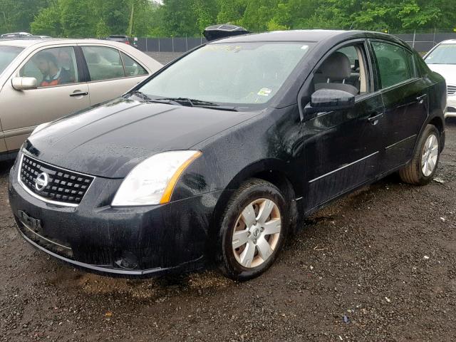 3N1AB61E88L639403 - 2008 NISSAN SENTRA 2.0 BLACK photo 2