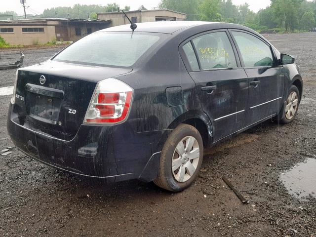 3N1AB61E88L639403 - 2008 NISSAN SENTRA 2.0 BLACK photo 4