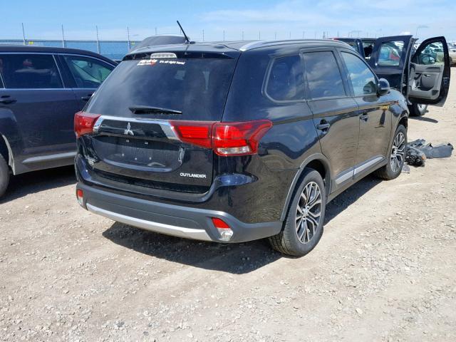 JA4JZ3AX4GZ603072 - 2016 MITSUBISHI OUTLANDER BLACK photo 4