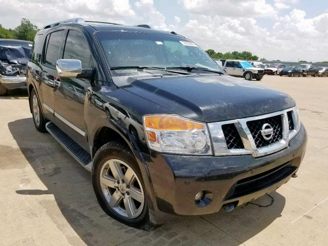 5N1BA0ND9DN614728 - 2013 NISSAN ARMADA SV BLACK photo 1