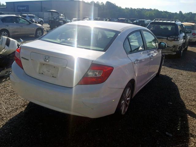 19XFB2F9XCE315941 - 2012 HONDA CIVIC EXL 白色 照片 4